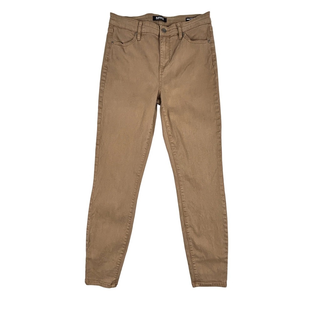 Buffalo David Bitton Jeans Women 6‎ High Rise Stretch Skinny Hanna Tan Pants
